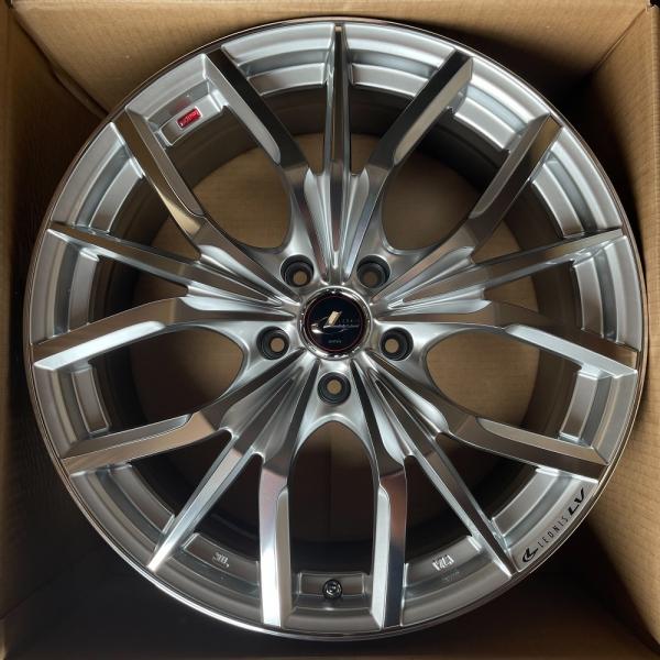 展示品4本セット】レオニス LV 19×8.0J 114.3-5H IN35 ハブ径73mm 