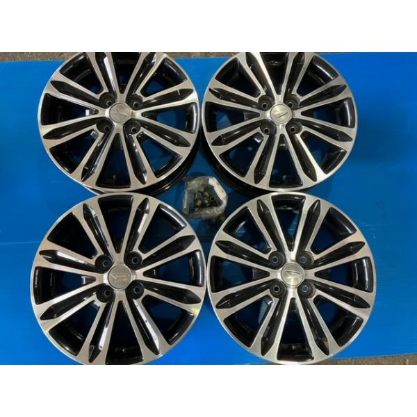 006【純正品】タント純正アルミ 15×4.5 100-4H+45 ハブ径54mm（実測