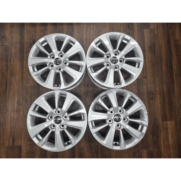 006【中古】トヨタ ヤリスクロス純正アルミ 16×6.5J114.3-5H+45 ハブ