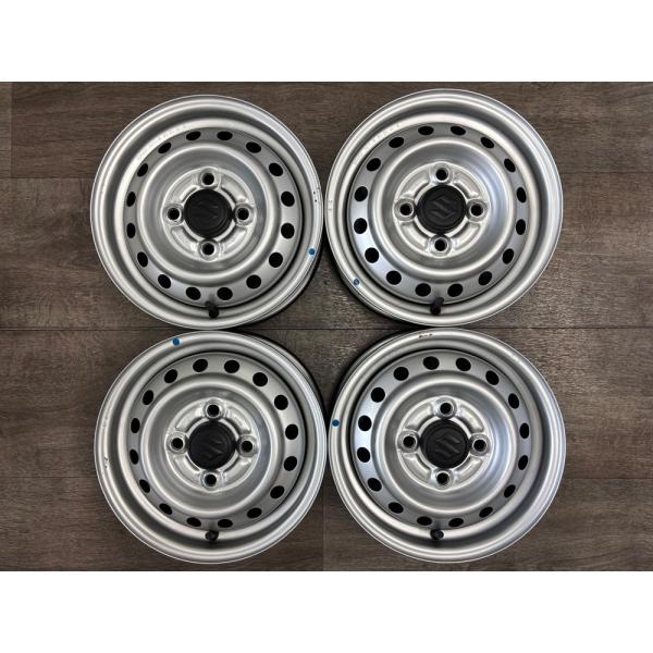 エブリイワゴン 007【純正品4本セット】中古 スズキ エブリイ純正 