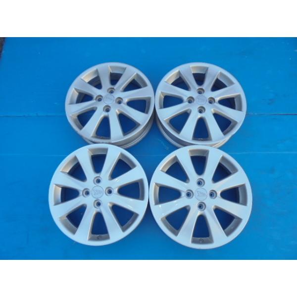 15【中古品】ダイハツ ムーヴ純正アルミ 16×4.5J 100-4H+45 ハブ径54mm