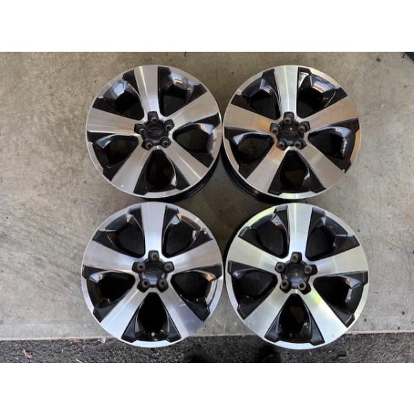 22【純正品】スバル XV アルミ 17x7.0J 100-5+48 ハブ径56ミリ（実測
