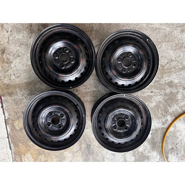 25【純正品】【4本セット】ダイハツ タント純正スチール 14×4.5J 100