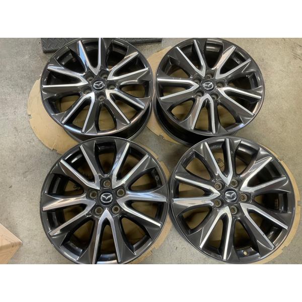 029【中古品】マツダ　CX-3　純正アルミホイール　18×7.0J　114.3-5+50　★4本セット★