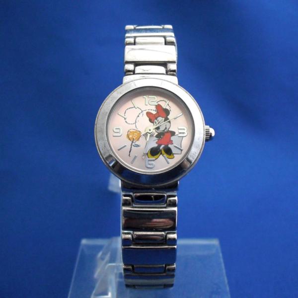 ミッキー＆フレンズ ミニーちゃんメタルウォッチ-ディズニー腕時計