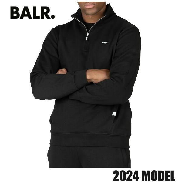 BALR.（ボーラー） BALR スウェット ハーフジップ プルオーバー 長袖