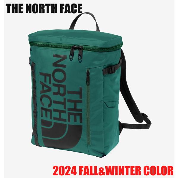美品 ノースフェイスヒューズボックスⅡ 30Lアベカグリーン リュック 希少