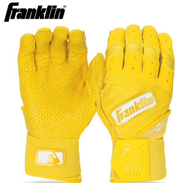 Franklin Powerstrap イエロー Lサイズ バッティンググローブ フランクリン 即納 Franklin バッティンググローブ パワーストラップ