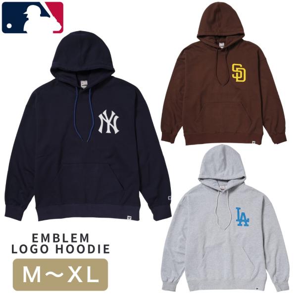 MLB スタンダード プルオーバー フーディー ヤンキース ドジャース パドレス パーカー スウェット 長袖 野球 スポーツ カジュアル ML0625FW0004