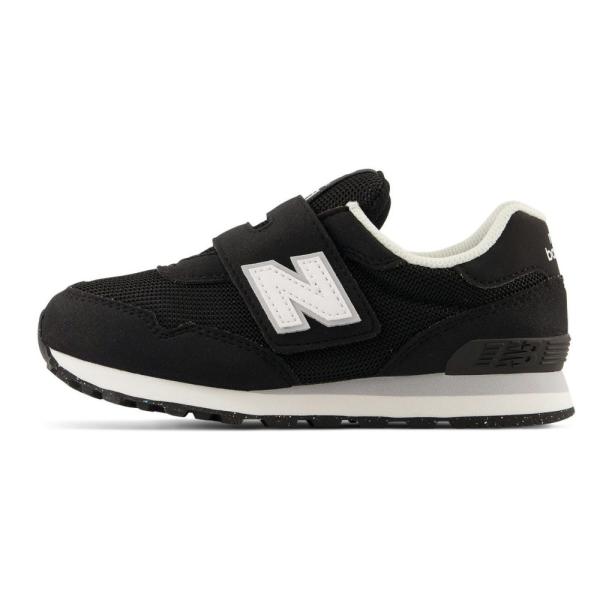New Balance ニューバランス キッズシューズ PV515BLKW  ブラック 面ファスナークロージャー 女の子 男の子 運動靴 17.0〜21.5cm