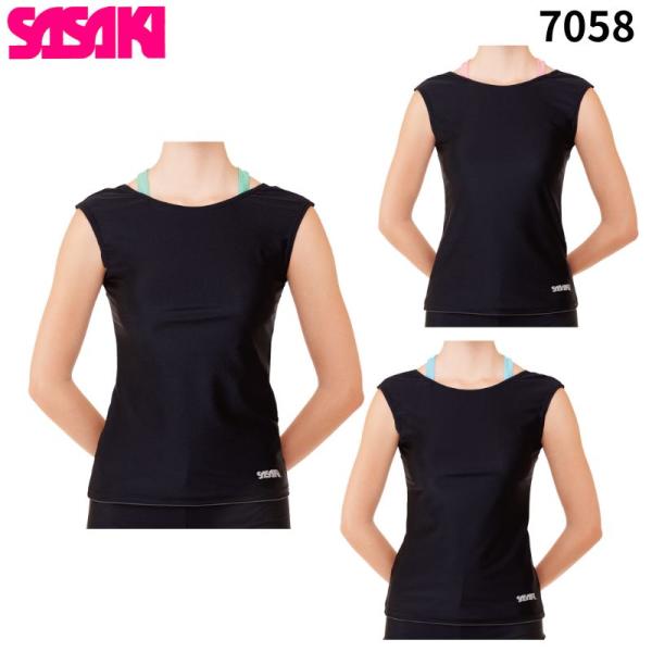 バックコンシャスなスタイルが新しいNEWトップス。着やすく腕をほっそり見せてくれる、コンパクトな袖丈のフレンチスリーブ。●ICMI（アイスミント）●PCH（ピーチ）●PLAQ（パールアクア）●JL、JO、S、M、L●T(EX) ナイロン85...