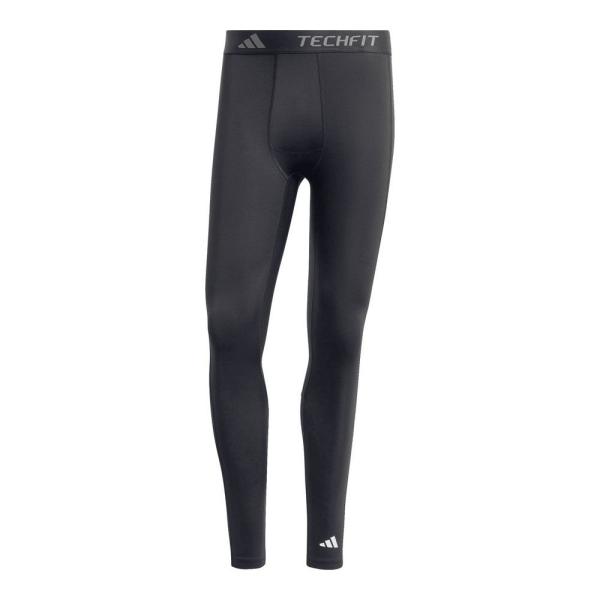 adidas アディダス テックフィット コンプレッション トレーニング ロングレギンス JTE80 ブラック 陸上・ランニング インナーパンツ&タイツ