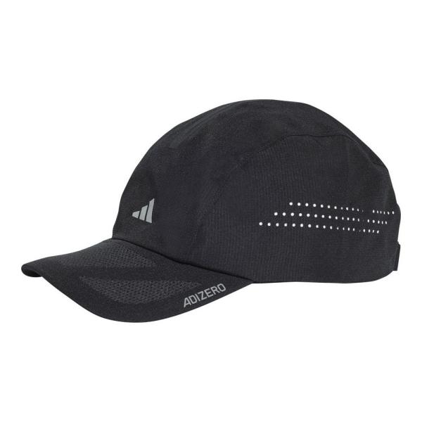 adidas アディダス ランニング × adizero 軽量 クライマクールキャップ KST09 ブラック/リフレクティブシルバー 陸上・ランニング CAP