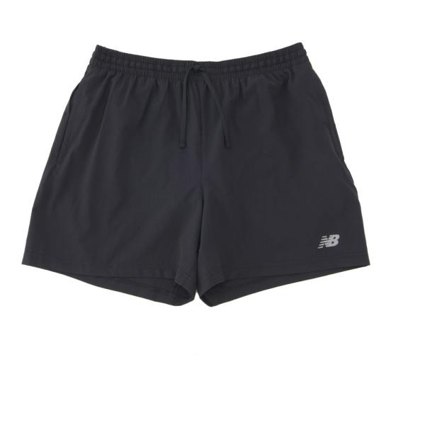 New Balance ニューバランス メンズ ハーフパンツ 53 Sport Essentials ショーツ5インチ(インナー付き) ブラック MS41227