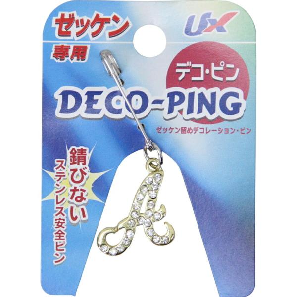 アヒルくん様　卓球ゼッケンピン UNIX（ユニックス） 卓球ゼッケンピン イニシャル A NX2943 : BEE