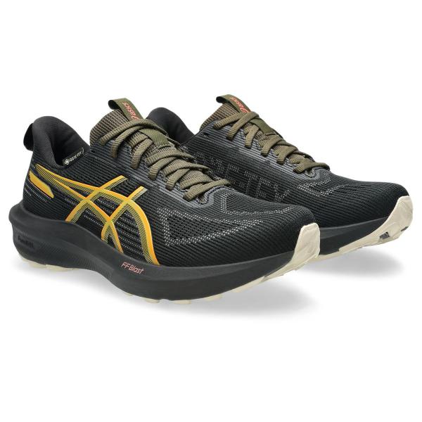asics アシックス 1012B857 ランニングシューズ レディース GTー1000 14 GTX BLACK/SANDSTORM
