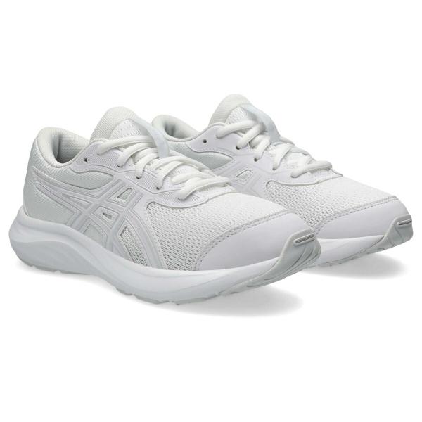 asics アシックス 1014A337 キッズ ランニング シューズ CONTEND 9 GS WHITE/GLACIER GREY