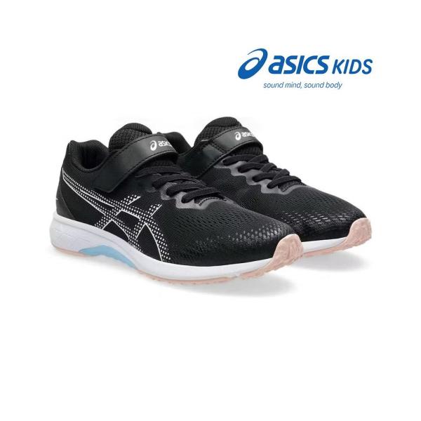 asics アシックス 1154A215 レーザービーム キッズ ジュニア スニカー 通学 運動靴 ブラック/グレー アシックス商事