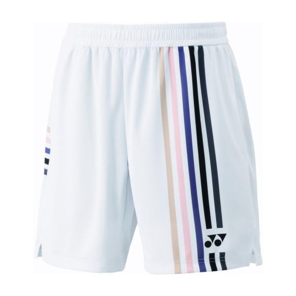 ヨネックス 15205 メンズニットハーフパンツ（ホワイト） サイズ SS YONEX YONEX（ヨネックス） 15205 メンズ ニットハーフパンツ ホワイト : BEE