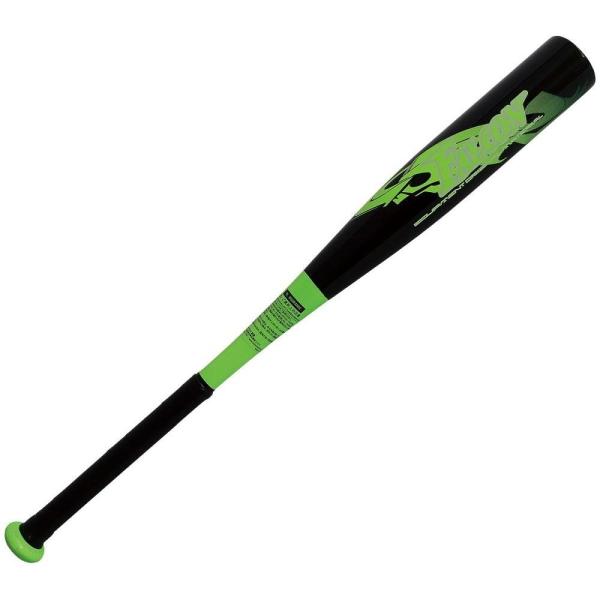 ファルコン ATT-66BK 少年軟式用金属バット 66cm 野球 FALCON ブラックxグリーン