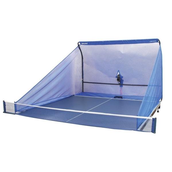 特徴:CTR-18Sピンポンマシンとの組合わせで連続打ち込み練習ができる。 組立時サイズ:幅約153cmx奥行約170cmx高さ約93cm<br>ポール:スチール　ネット:ポリエステル<br>JANコード:49827...