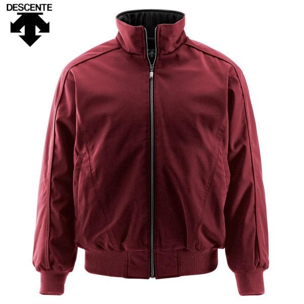 DESCENTE（デサント） 野球 グラウンドコート ストレッチ チタンサーモジャケット 【エンジ】 メンズ DR203 ENG {SK} DESCENTE（デサント） 野球 DR-203 ENG グランドコ−ト : BEE SPORTS