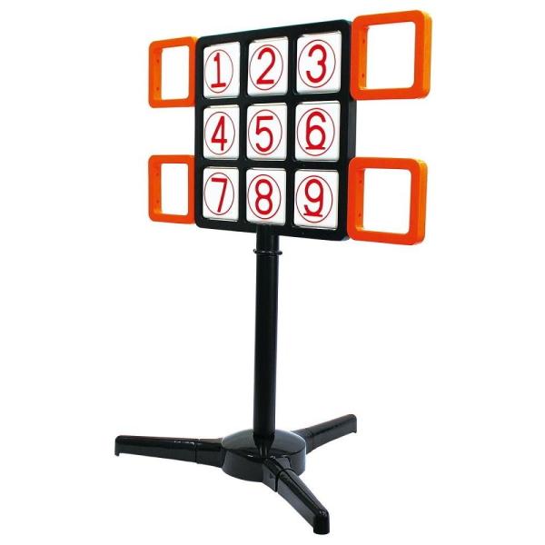 特徴:正確なコントロールを身につけよう! 本体サイズ:幅約70x奥行約56x高さ約87.5cm ナンバーパネル9枚・追加パネル枠4個・ボール8球付<br>本体:ポリスチレン・ポリエチレン・ポリプロピレン　ターゲット・ボール:ポリ...