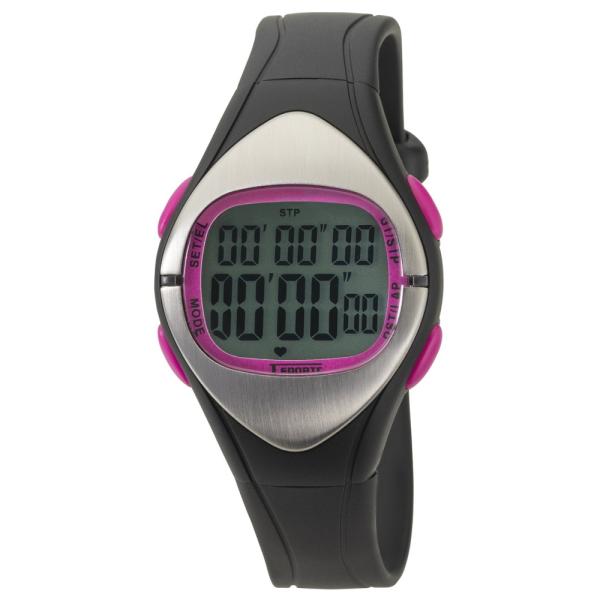 16ラップ/心拍計測/カロリー消費量表示ストップウォッチ/ELライト/カレンダーアラーム/チャイム/タイマー<br>JANコード:4983666168597