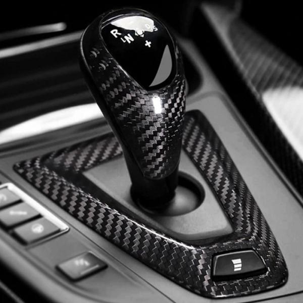 BMW シフトノブ カバー カーボン Mモデル DCT M2 M3 M4 M5 M6 高品質 シフト ノブ セレクターレバー