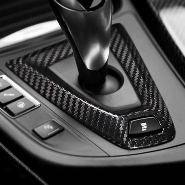 BMW センターコンソール カバー カーボン Mモデル DCT M2 M3 M4 M5 M6 高品質 シフトノブ フィニッシャー ガーニッシュ トリム セレクタ