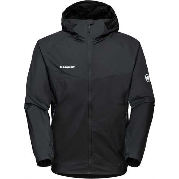 (代引不可)MAMMUT(マムート） 101200530-0001 Ｃｏｎｖｅｙ ＷＢ Ｈｏｏｄｅｄ Ｊａｃｋｅｔ ＡＦ Ｍｅｎ BLACK