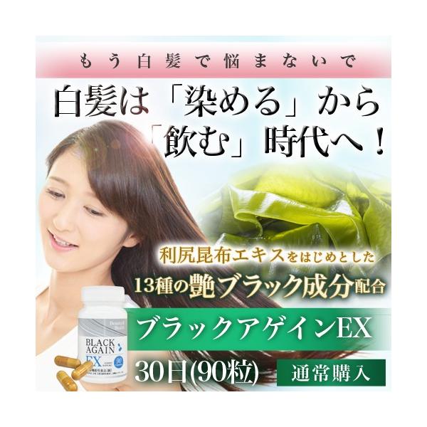 白髪サプリ 利尻昆布エキス ブラックアゲインex 30日分 90粒入り 白髪 サプリ サプリメント 飲む Buyee Buyee 提供一站式最全面最专业现地yahoo Japan拍卖代bid代拍代购服务 Bot Online