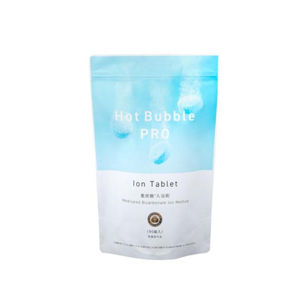 《商品名》ホットバブルプロ《内容量》90錠《製造国》日本《成分》炭酸水素ナトリウム、炭酸ナトリウム、無水クエン酸、PEG6000、ビタミンC・Na、他1成分