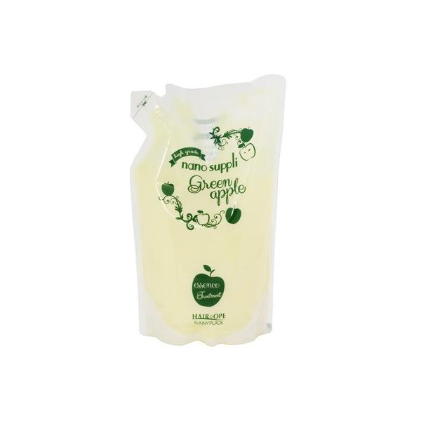 サニープレイス ナノサプリ エッセンス トリートメント グリーンアップル 詰替用 800ml