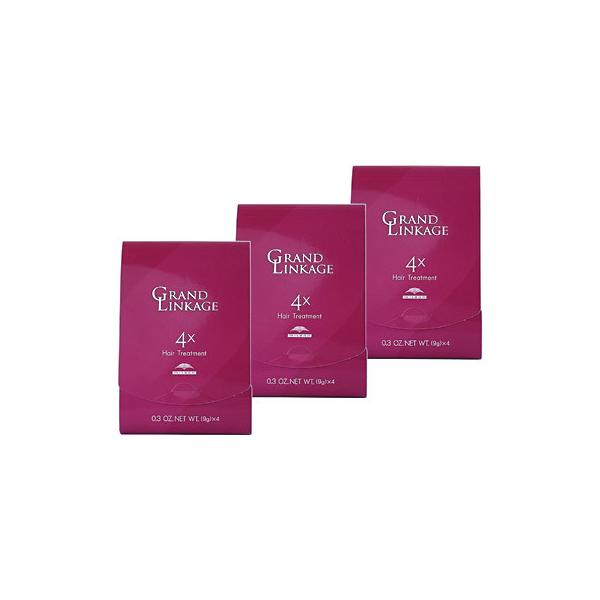 ミルボン グランドリンケージ 4× ヘアトリートメント 9g×4　3個セット ホームケア　特別な日マスク　集中トリートメント　システムトリートメント　