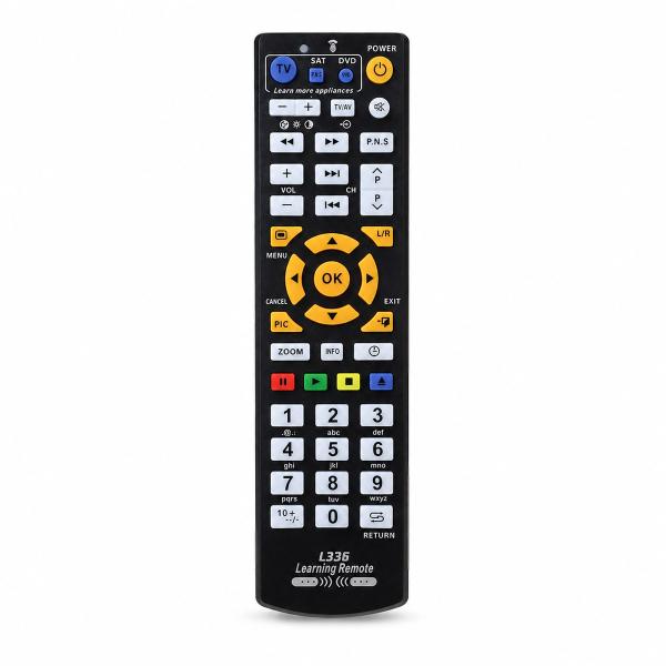 学習リモコン L336 汎用リモコン マルチリモコン テレビ DVD CBL対応 設定自由