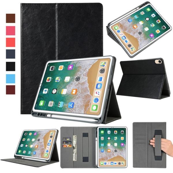 ペンシル 収納 Apple Pencil 充電対応 18 Ipad Pro 11 インチ 12 9 ケース ハンドベルト 片手持ち カード お札入れ アイパッド 11インチ プロ 12 9 カバー Buyee Buyee Jasa Perwakilan Pembelian Barang Online Di Jepang