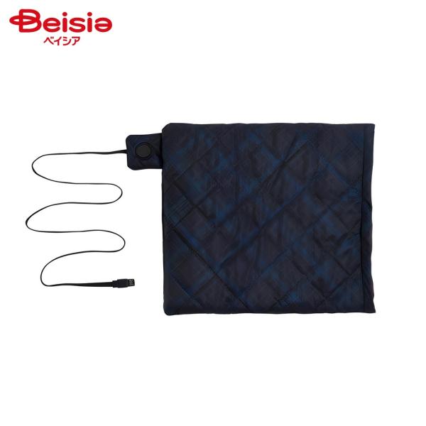 広電 USBミニヒーターマット ブラックウォッチ柄 CUM390G-K