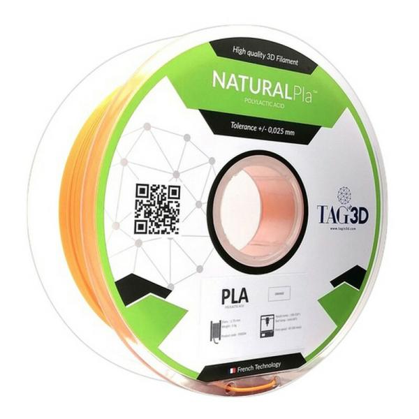 TAGin3D 3Dプリンター用フィラメント ナチュラルPLAフィラメント PLA NAT-1.75OR ( 1個 )