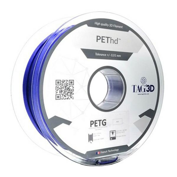 TAGin3D 3Dプリンター用フィラメント HD PETフィラメント PET HD-1.75BL ブルー ( 1個 )