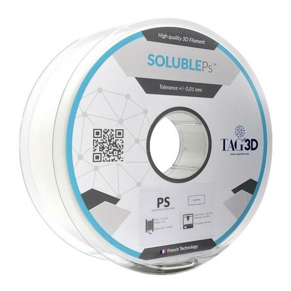 TAGin3D 3Dプリンター用フィラメント solublePsフィラメント PS-1.75WT ホワイト ( 1個 )
