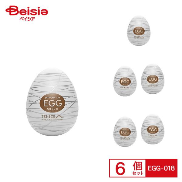 TENGA EGG SILKY II テンガ エッグ シルキー2 EGG-018 6個セット