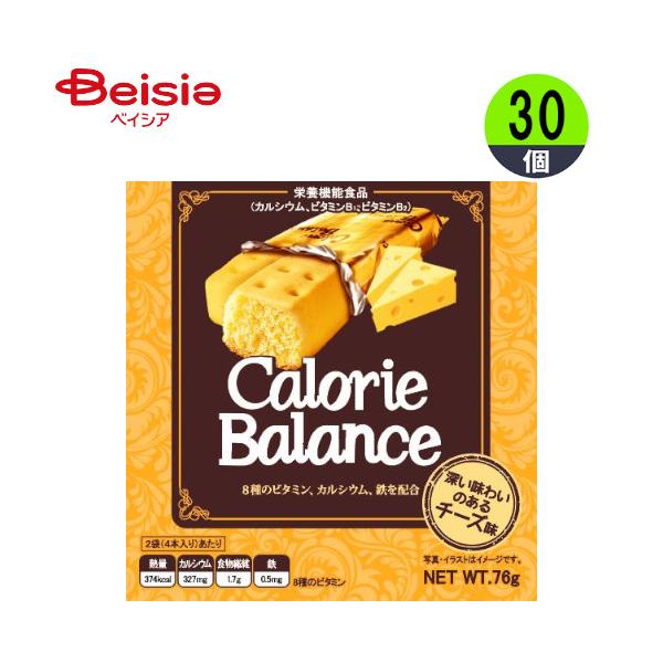 栄養補助食品 バー ヘテパシフィック カロリーバランス チーズ味 4本入×30個  | 食品 バランス おやつ 置き換え 栄養補給 栄養補助 腹持ち 置き換え 健康食