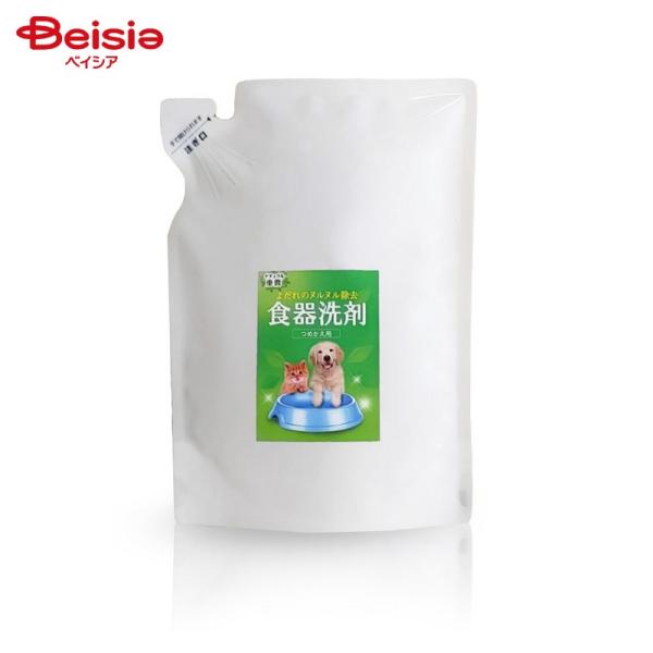 アイテム ナチュラル重曹 アクリルたわし用食器洗剤 詰替用 400ml ペット | ペット用 食器洗剤 重曹洗剤 詰め替え用 たわし洗剤