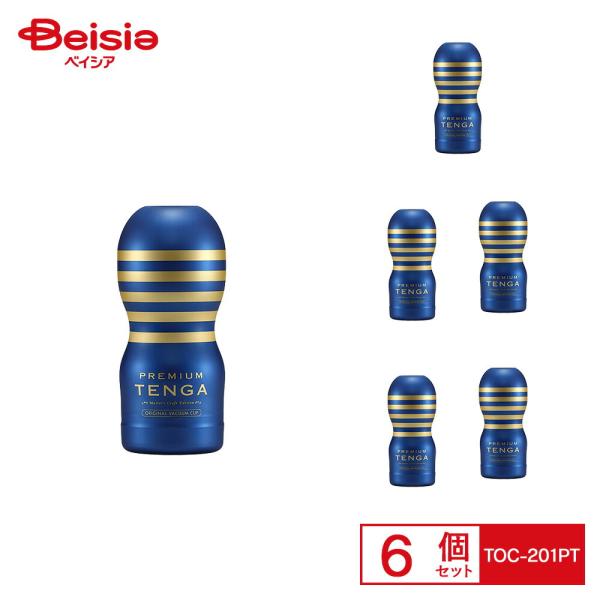 TENGA PREMIUM ORIGINAL VACUUM CUP テンガ プレミアム オリジナル バキュームカップ TOC-201PT 6個セット