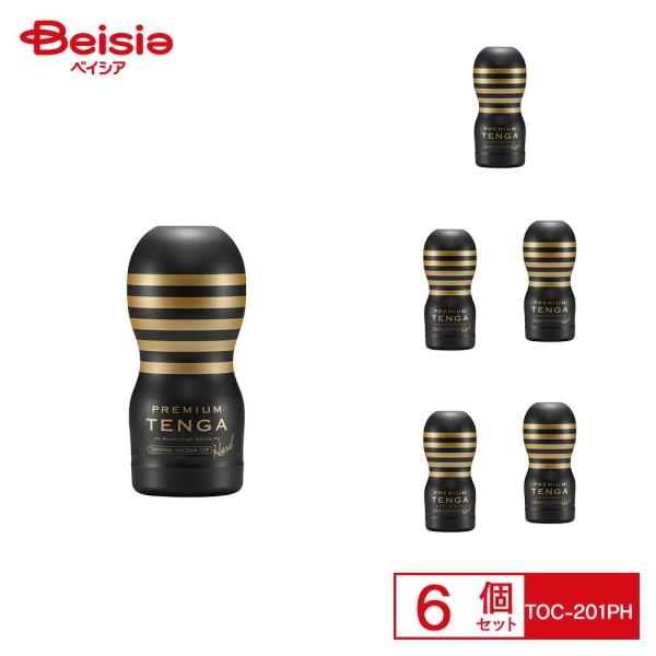 TENGA PREMIUM ORIGINAL VACUUM CUP HARD テンガ プレミアム オリジナル バキュームカップ ハード TOC-201PH 6個セット