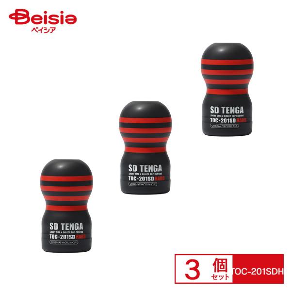 TENGA SD ORIGINAL VACUUM CUP HARD テンガ SD オリジナル バキュームカップ ハード TOC-201SDH 3個セット
