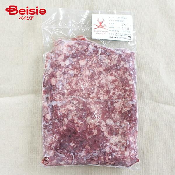 サンライフ 霧島連山天然猪肉 九州 猪ミンチ【あらびき】 1kg