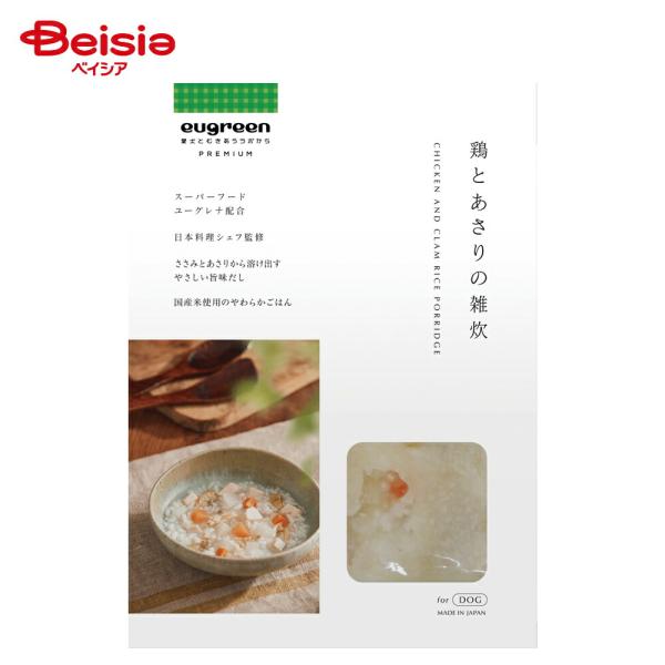 阪急ハロードッグ eugreen 鶏とあさりの雑炊 Premium
