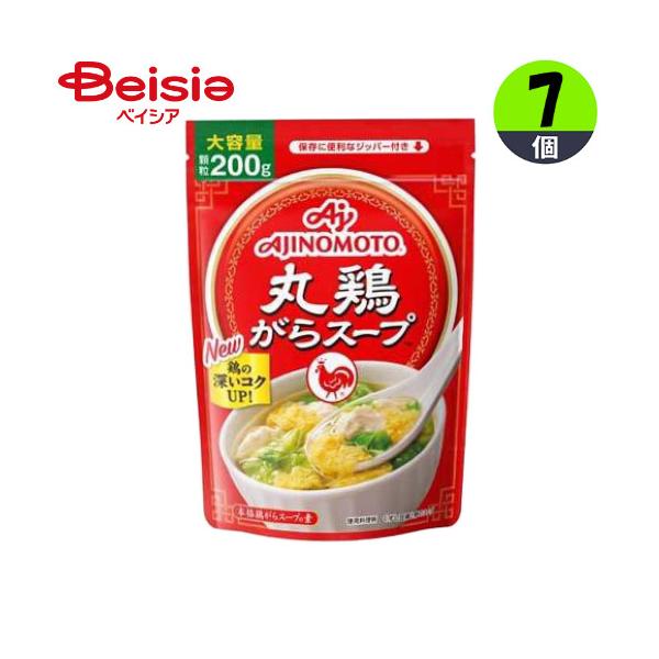 味の素 丸鶏がらスープ 200g×7袋
